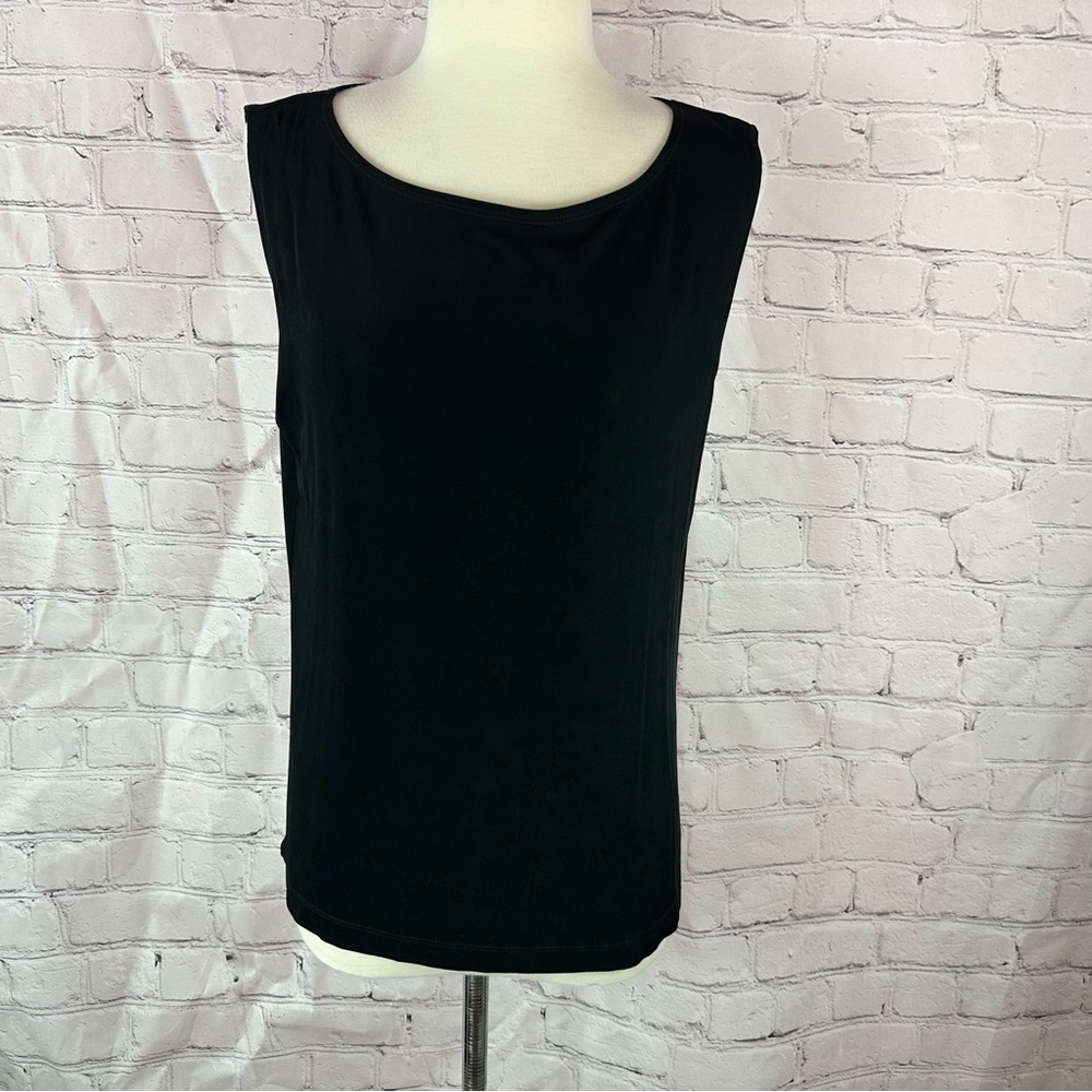 chico's travelers (3) Women XL Sleeveless Tank tunic minimalist layer casual